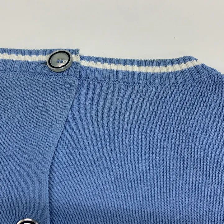 Miu Miu Miu Miu Blue Short Sleeve Knit Top 0079 Size M / US 6-8 / IT 42-44 - 11 Thumbnail