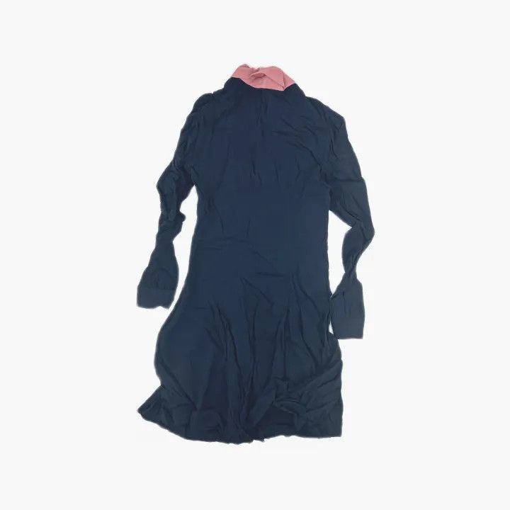 Miu Miu Miu Miu Comfortable Long Sleeve Dress in Dark Blue 0079 Size M / US 6-8 / IT 42-44 - 3 Thumbnail
