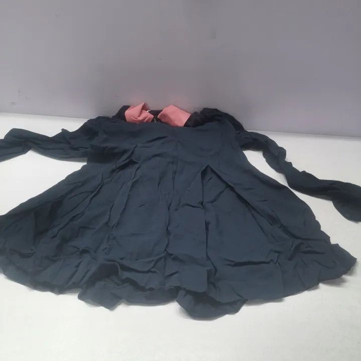 Miu Miu Miu Miu Comfortable Long Sleeve Dress in Dark Blue 0079 Size M / US 6-8 / IT 42-44 - 12 Thumbnail