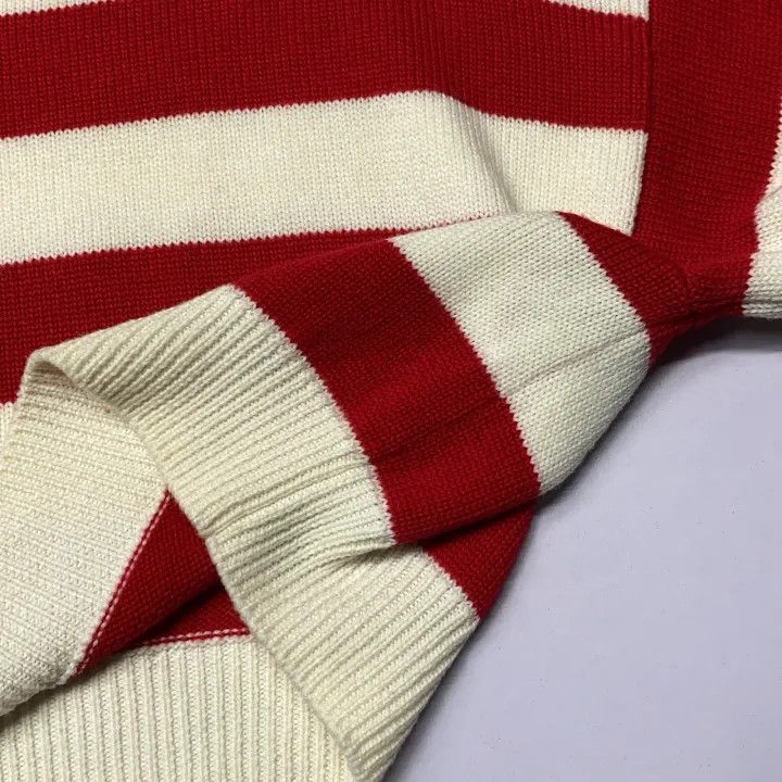 Miu Miu Miu Miu Striped Long Sleeve Knit Sweater 0079 Size M / US 6-8 / IT 42-44 - 13 Thumbnail