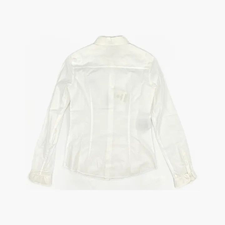 Miu Miu Miu Miu Solid Long Sleeve Shirt 0079 Size M / US 6-8 / IT 42-44 - 3 Thumbnail
