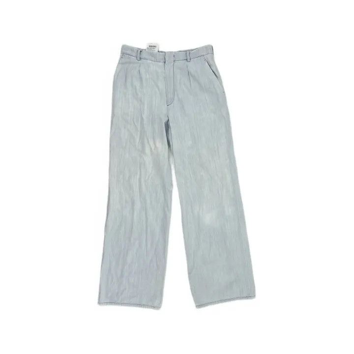 Miu Miu Miu Miu Casual Light Blue Pants 0079 Size 38" / US 16 / IT 52 - 2 Thumbnail