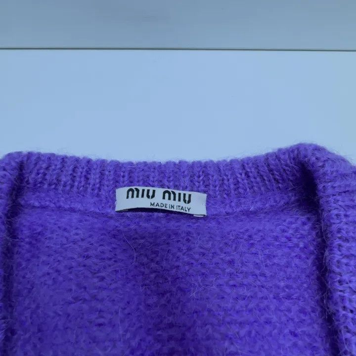 Miu Miu Miu Miu Color-Block Knit Cardigan 0079 Size M / US 6-8 / IT 42-44 - 4 Thumbnail