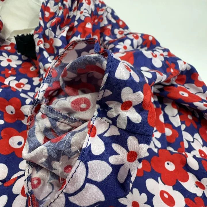 Miu Miu Miu Miu Floral Printed Satin Dress 0079 Size M / US 6-8 / IT 42-44 - 7 Thumbnail