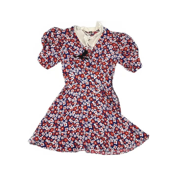 Miu Miu Miu Miu Floral Printed Satin Dress 0079 Size M / US 6-8 / IT 42-44 - 2 Thumbnail