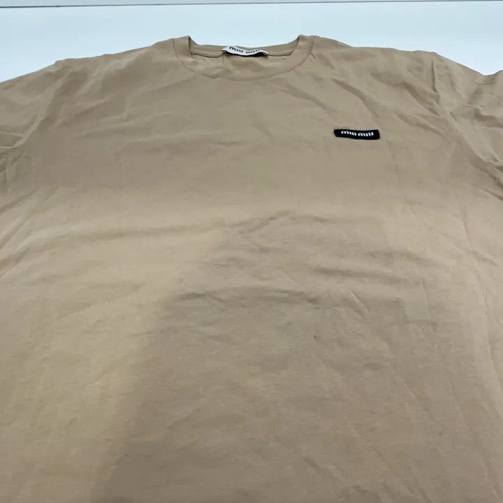 Miu Miu Miu Miu Casual Plain T-Shirt 0079 Size M / US 6-8 / IT 42-44 - 7 Thumbnail