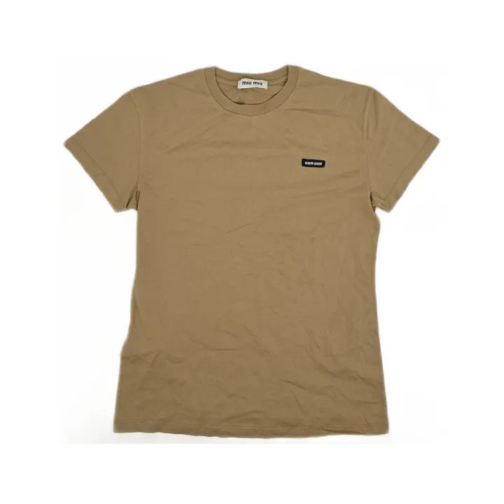 Miu Miu Miu Miu Casual Plain T-Shirt 0079 Size M / US 6-8 / IT 42-44 - 2 Thumbnail