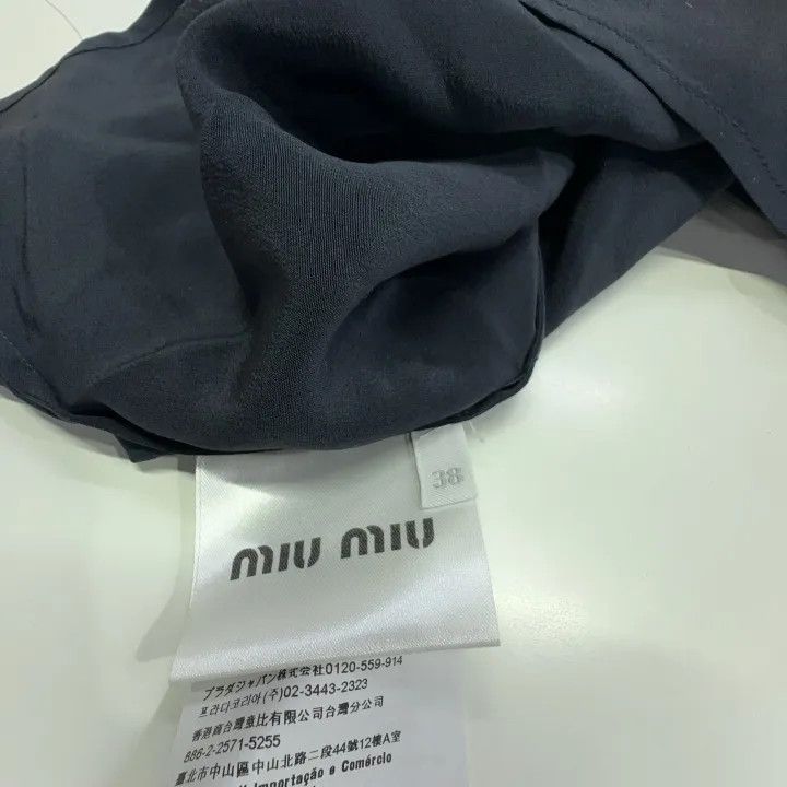 Miu Miu Miu Miu Lace Collar Sleeveless T-Shirt 0079 Size M / US 6-8 / IT 42-44 - 4 Thumbnail