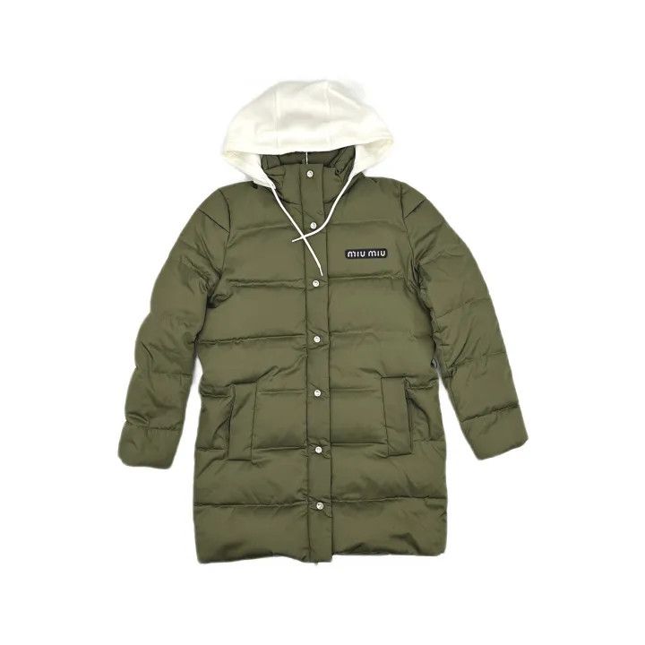Miu Miu Miu Miu Casual Fashion Detachable Hooded Jacket 0079 Size M / US 6-8 / IT 42-44 - 2 Thumbnail