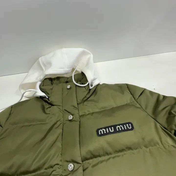 Miu Miu Miu Miu Casual Fashion Detachable Hooded Jacket 0079 Size M / US 6-8 / IT 42-44 - 12 Thumbnail
