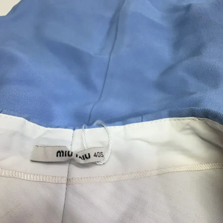Miu Miu Miu Miu Simple Solid Long Pants for Women 0079 Size 40" / US 18 - 4 Thumbnail