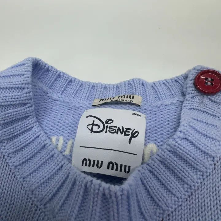 Miu Miu Miu Miu x Disney Mickey Mouse Sweater 0079 Size L / US 10 / IT 46 - 7 Thumbnail