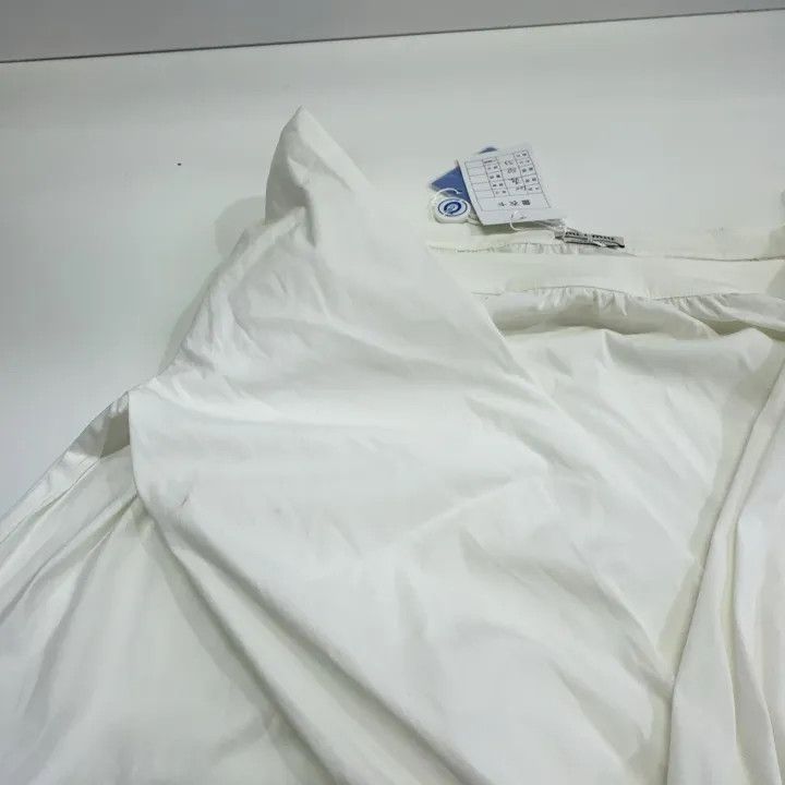Miu Miu Miu Miu White Short Puff Sleeve Shirt 0079 Size M / US 6-8 / IT 42-44 - 12 Thumbnail
