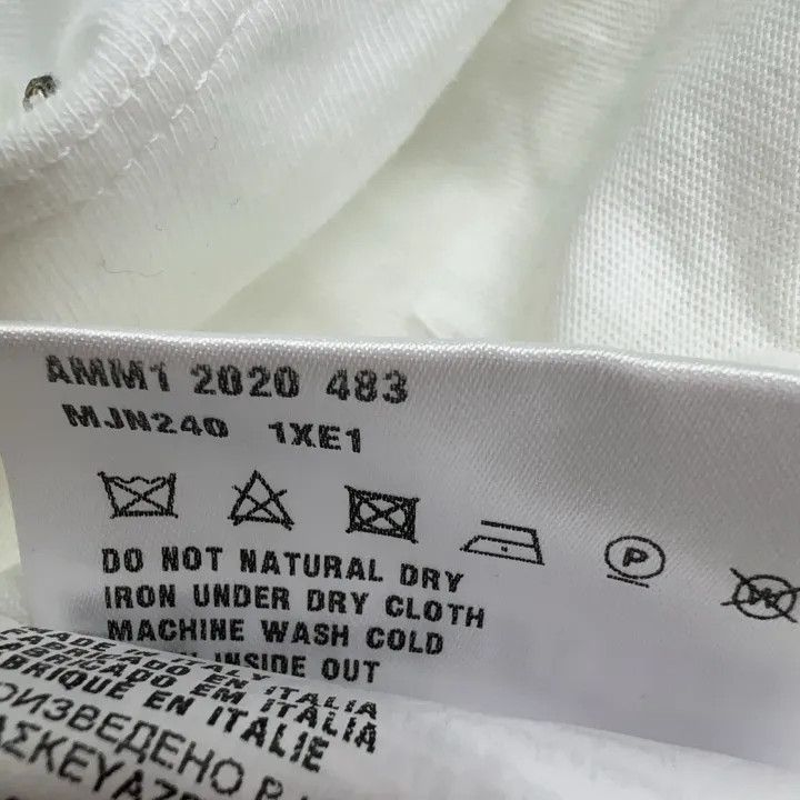 Miu Miu Miu Miu Logo Print Bejeweled White T-Shirt 0079 Size S / US 4 / IT 40 - 5 Thumbnail