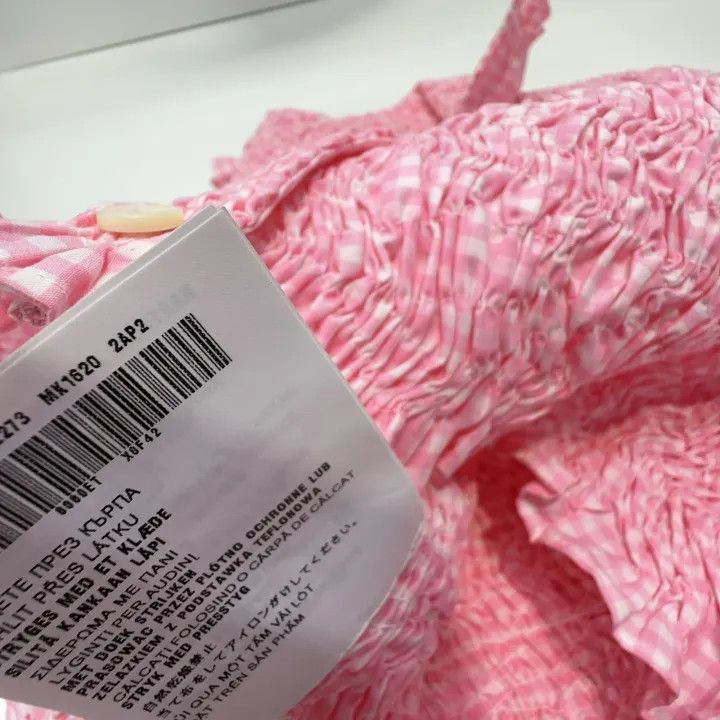 Miu Miu Miu Miu Pink Short Sleeve Cropped Top 0079 Size S / US 4 / IT 40 - 6 Thumbnail