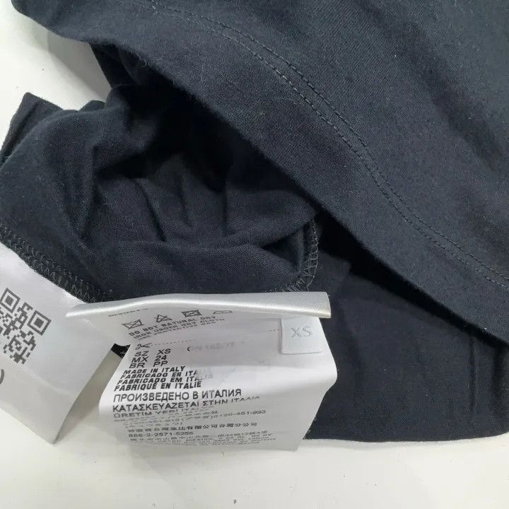 Miu Miu Miu Miu Colorblock Logo Peter Pan Collar T-Shirt 0079 Size XS / US 0-2 / IT 36-38 - 4 Thumbnail