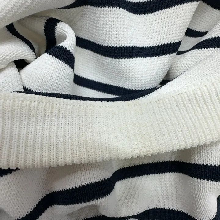 Miu Miu Miu Miu SS22 Striped Cropped Long Sleeve Top 0079 Size M / US 6-8 / IT 42-44 - 7 Thumbnail