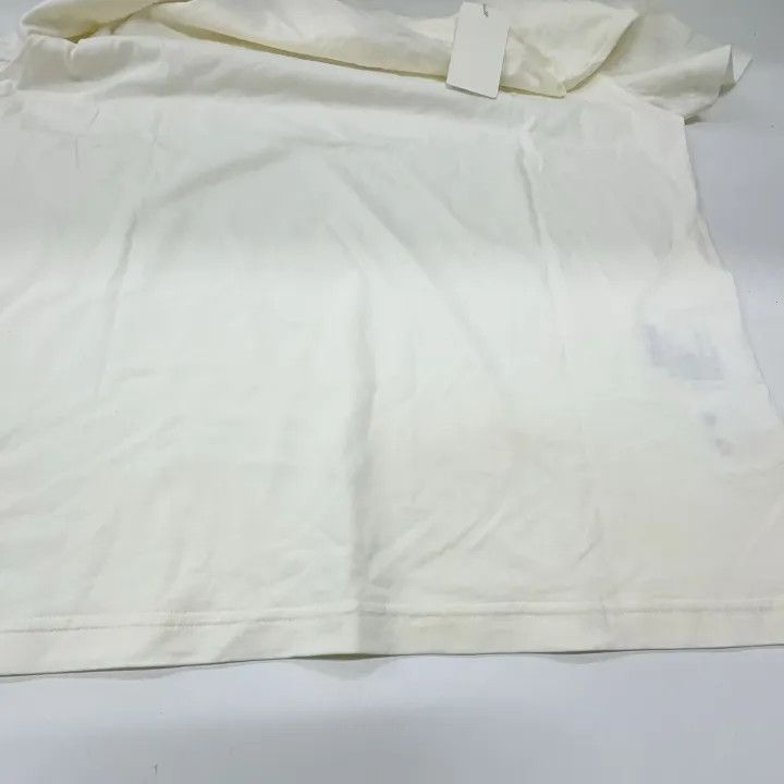 Miu Miu Miu Miu White Loose Fit T-Shirt for Women 0079 Size L / US 10 / IT 46 - 12 Thumbnail