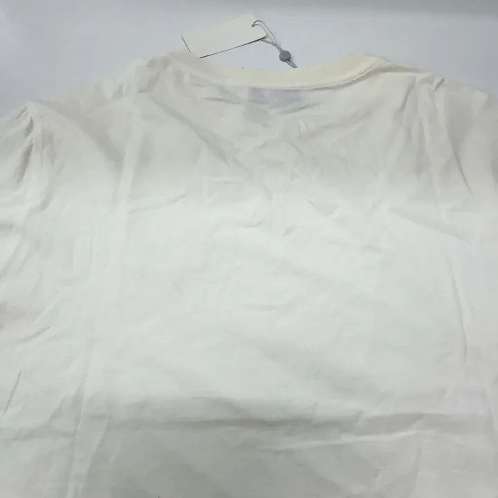 Miu Miu Miu Miu White Loose Fit T-Shirt for Women 0079 Size L / US 10 / IT 46 - 13 Thumbnail