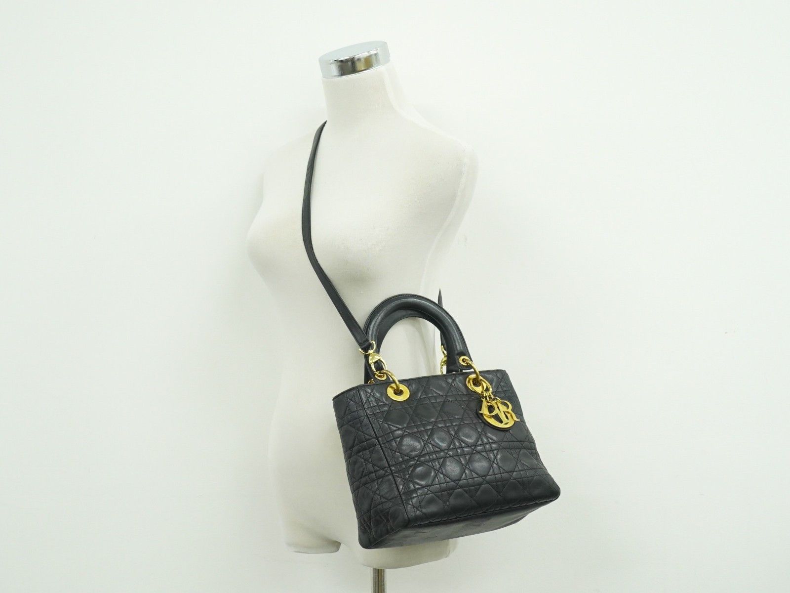 Dior Dior Lady Dior handbag Size ONE SIZE - 9 Thumbnail