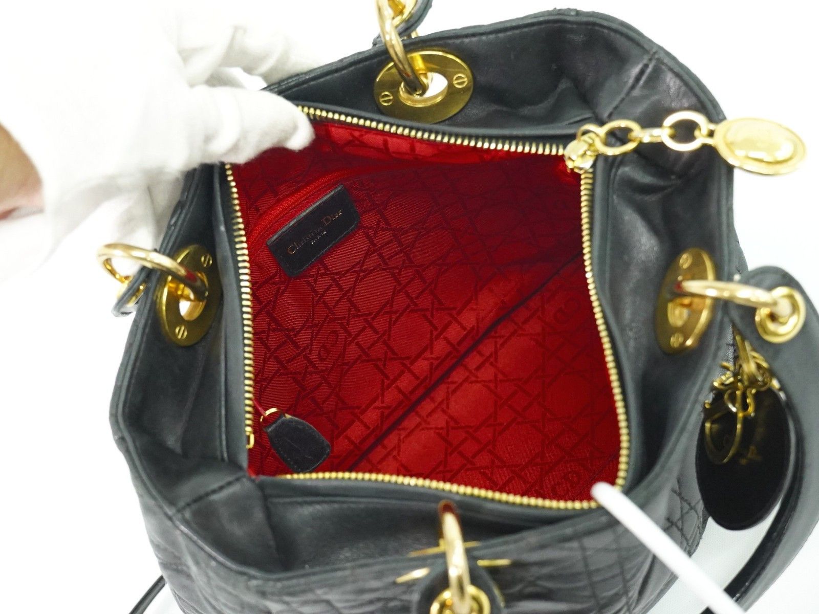 Dior Dior Lady Dior handbag Size ONE SIZE - 7 Thumbnail