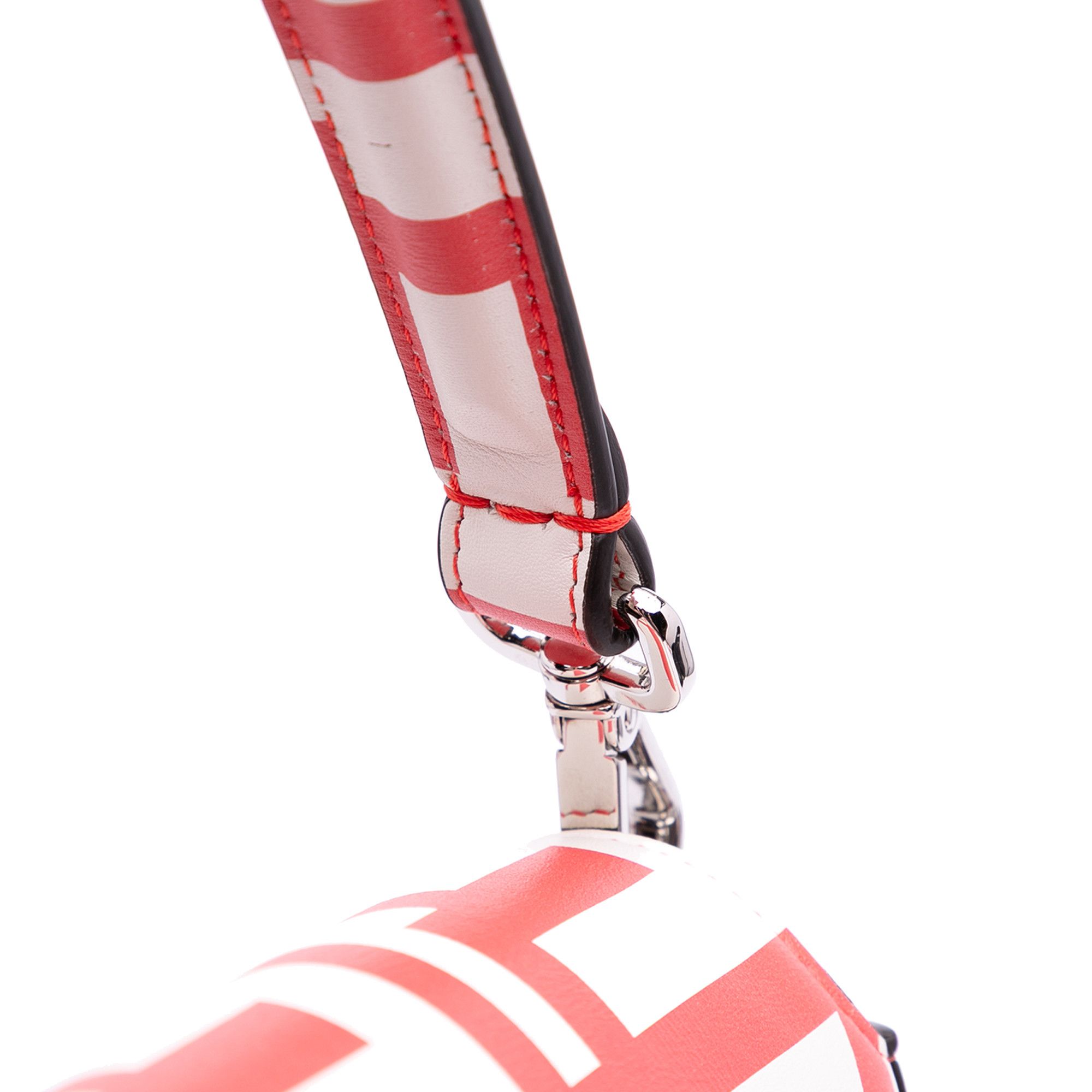 Fendi Fendi Marc Jacobs Nappa Vitello King Logo Print Phone Baguette Satchel Size ONE SIZE - 8 Thumbnail