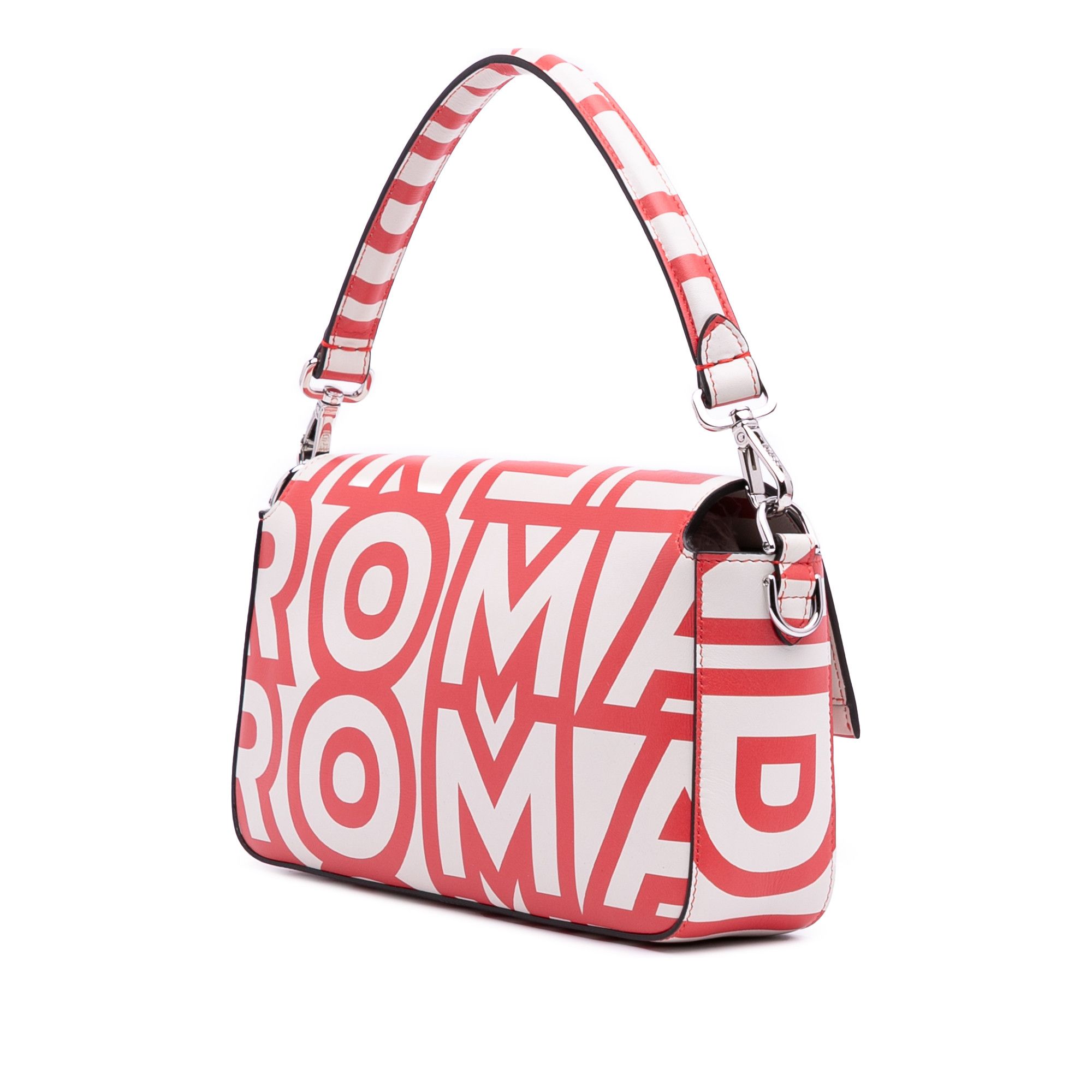 Fendi Fendi Marc Jacobs Nappa Vitello King Logo Print Phone Baguette Satchel Size ONE SIZE - 2 Thumbnail