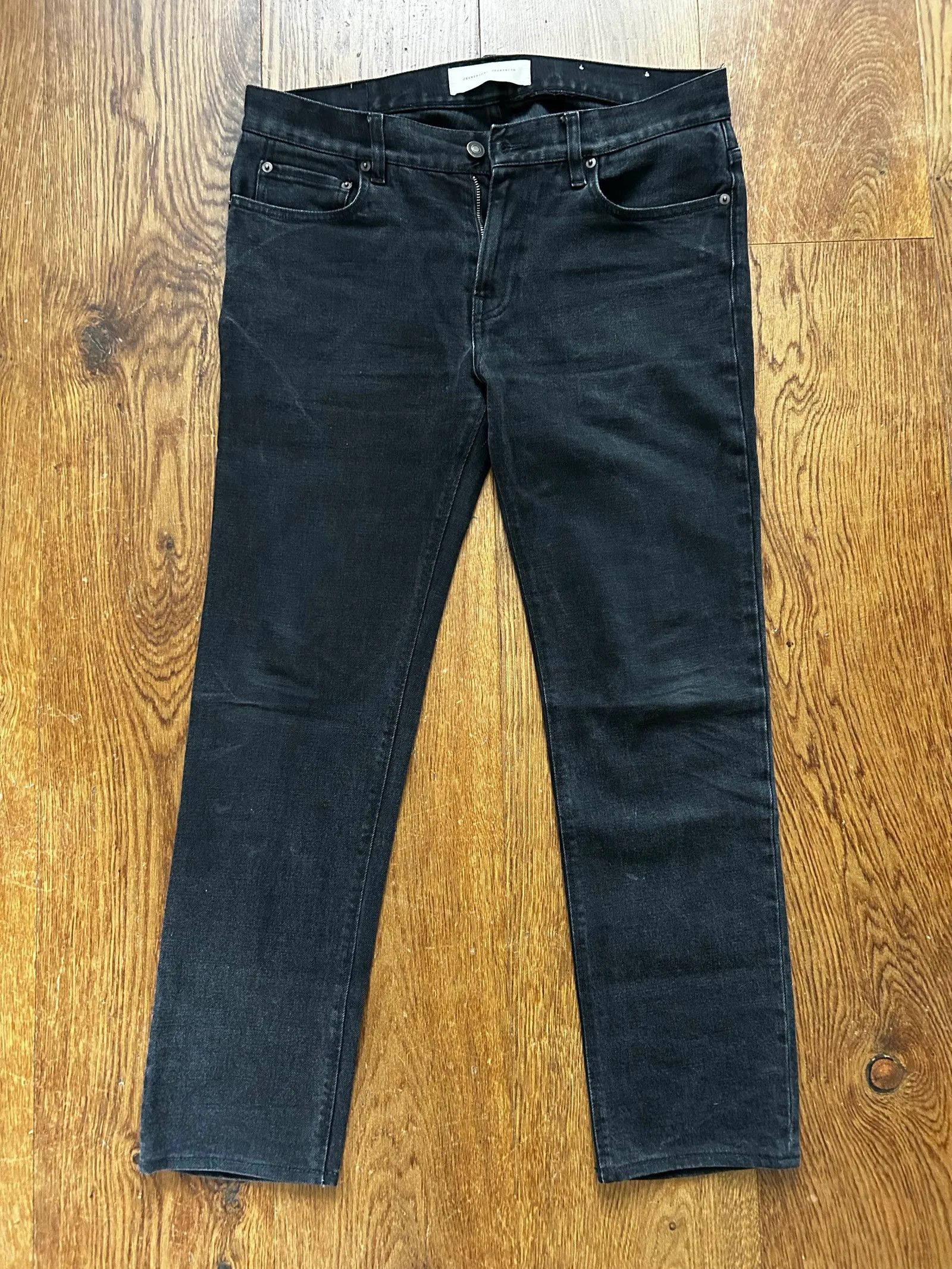 JEANERICA JEANERICA JEANERICA Tapered Black 2 Weeks Jeans Size US 31 - 2 Thumbnail