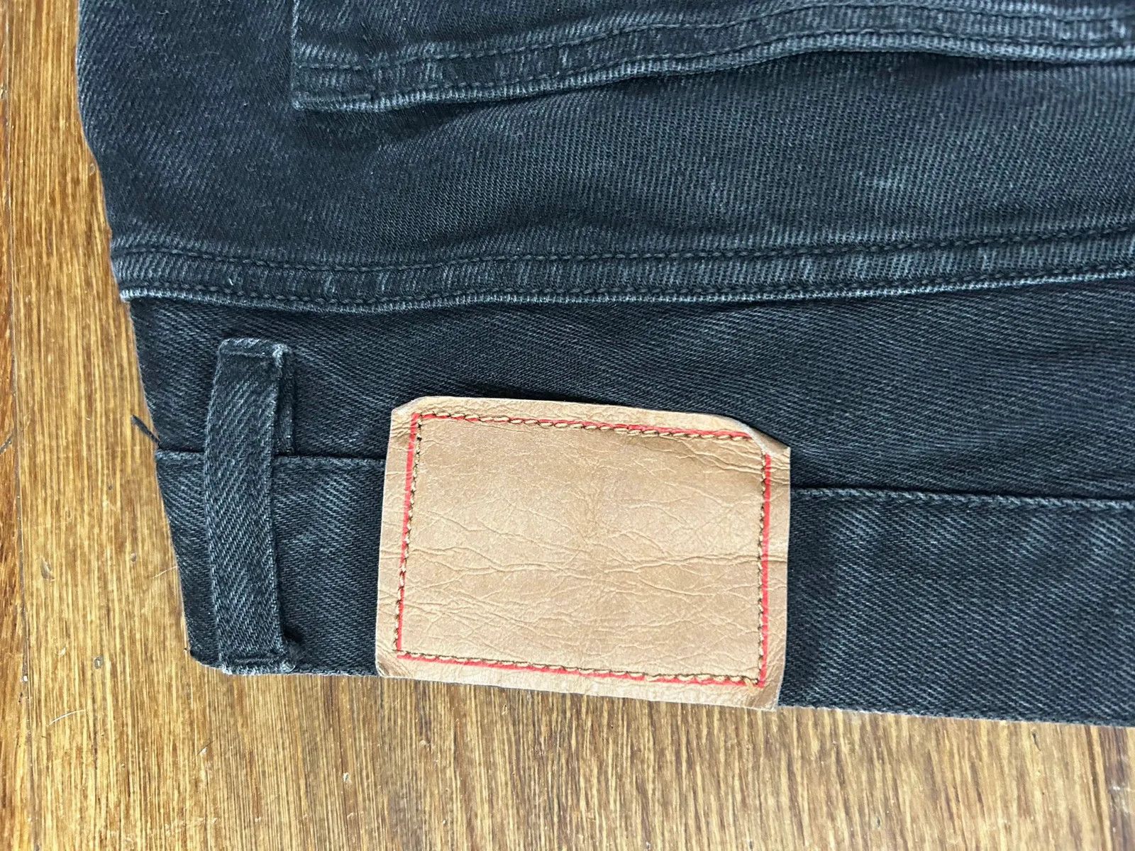 JEANERICA JEANERICA JEANERICA Tapered Black 2 Weeks Jeans Size US 31 - 4 Thumbnail