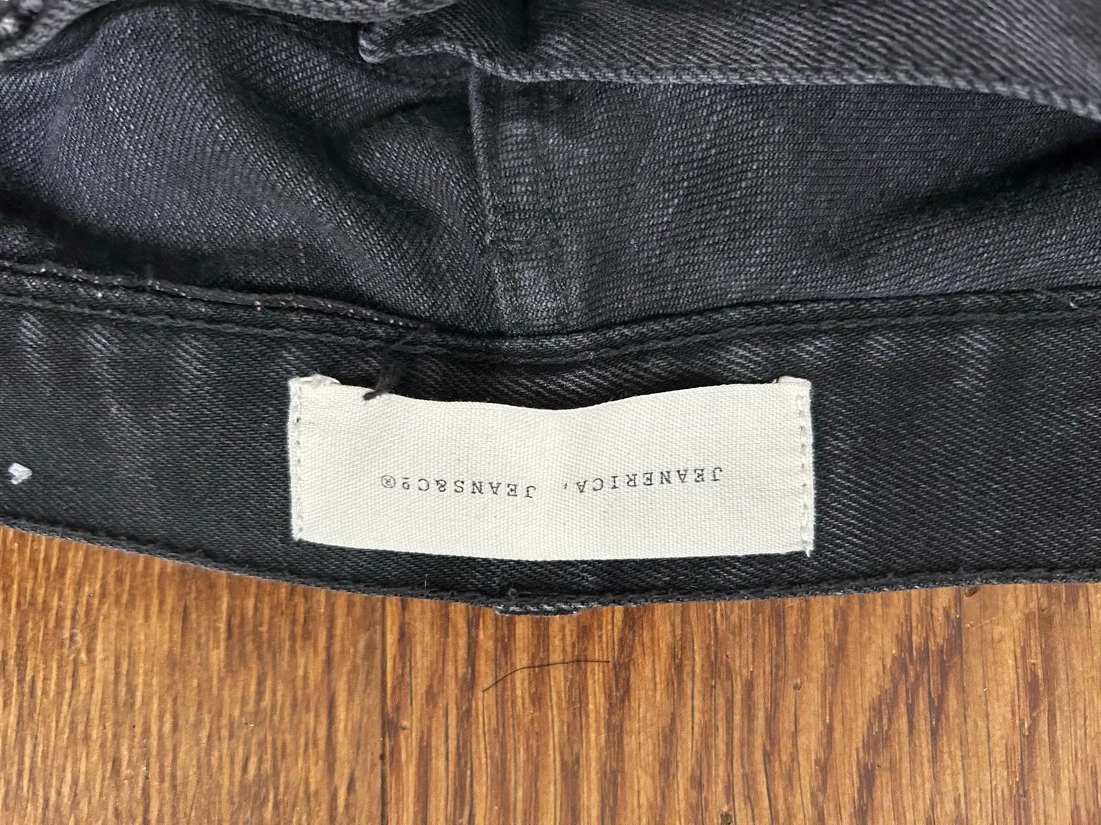 JEANERICA JEANERICA JEANERICA Tapered Black 2 Weeks Jeans Size US 31 - 3 Thumbnail