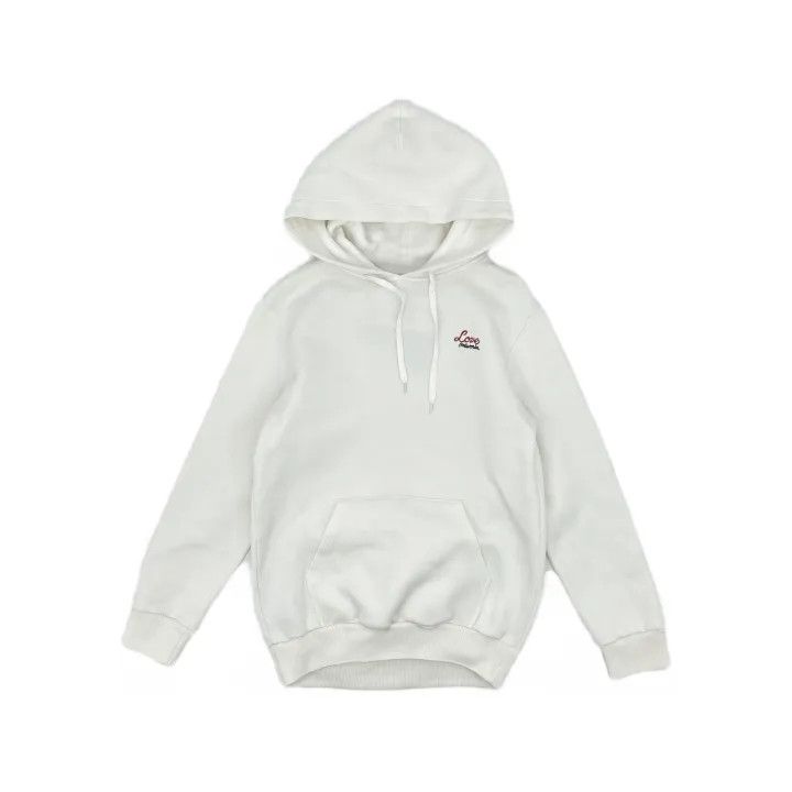 Miu Miu Miu Miu Logo Embroidery Hoodie for Women 0079 Size XS / US 0-2 / IT 36-38 - 2 Thumbnail