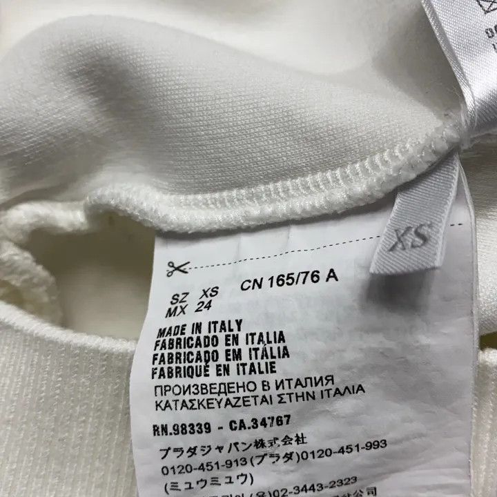 Miu Miu Miu Miu Logo Embroidery Hoodie for Women 0079 Size XS / US 0-2 / IT 36-38 - 5 Thumbnail