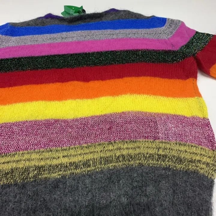 Miu Miu Miu Miu Rainbow Striped Knit Sweater for Women 0079 Size S / US 4 / IT 40 - 8 Thumbnail