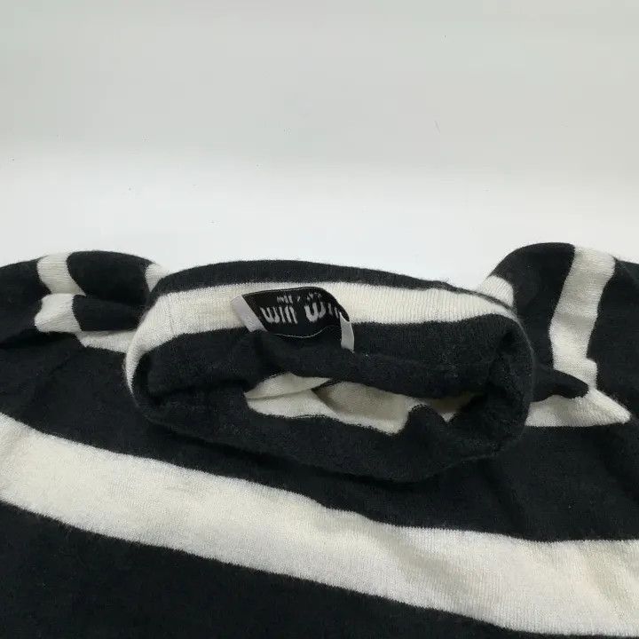 Miu Miu Miu Miu Striped Long Sleeve Sweater for Women 0079 Size M / US 6-8 / IT 42-44 - 7 Thumbnail