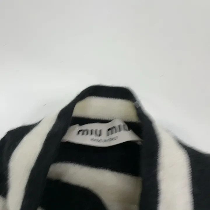 Miu Miu Miu Miu Striped Long Sleeve Sweater for Women 0079 Size M / US 6-8 / IT 42-44 - 6 Thumbnail