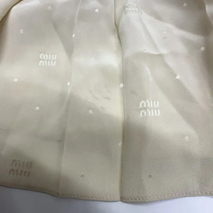 Miu Miu Miu Miu Pleated Casual Short Skirt for Women 0079 Size 36" / US 14 / IT 50 - 7 Thumbnail
