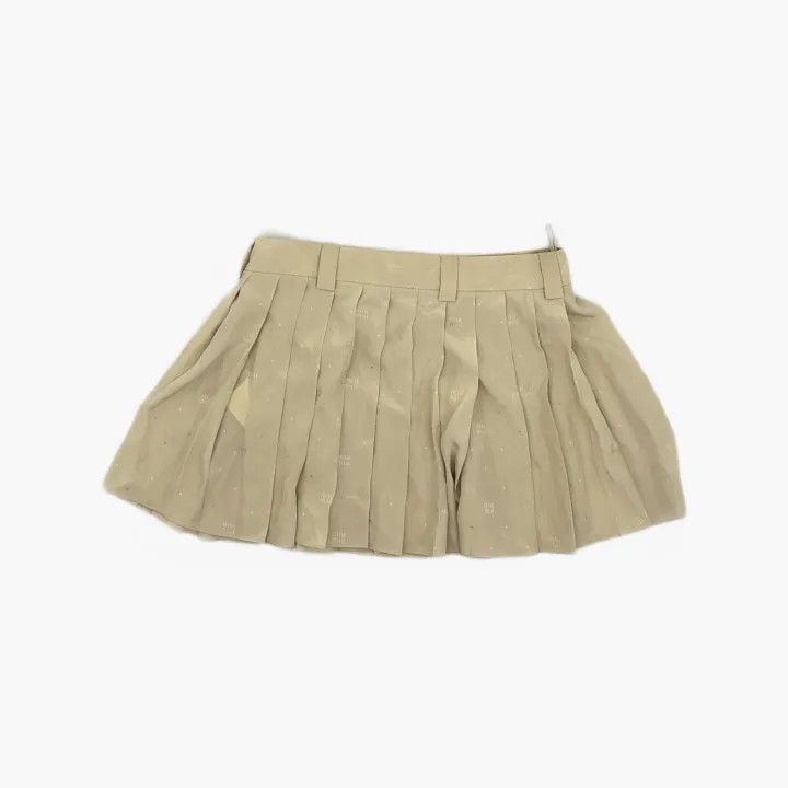 Miu Miu Miu Miu Pleated Casual Short Skirt for Women 0079 Size 36" / US 14 / IT 50 - 3 Thumbnail
