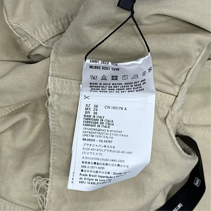 Miu Miu Miu Miu Gabardine Blouson Jacket 0079 Size M / US 6-8 / IT 42-44 - 4 Thumbnail