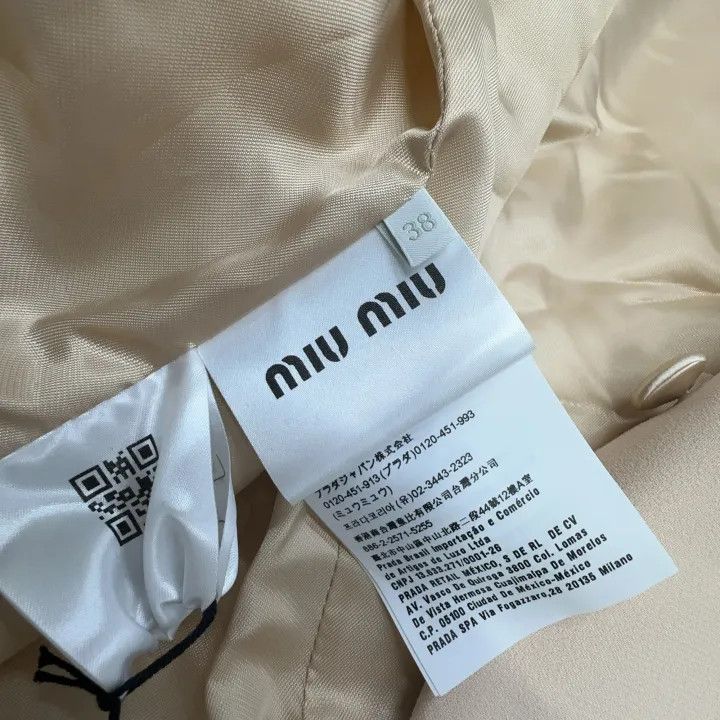 Miu Miu Miu Miu Pink Long Sleeve Button Coat 0079 Size M / US 6-8 / IT 42-44 - 4 Thumbnail