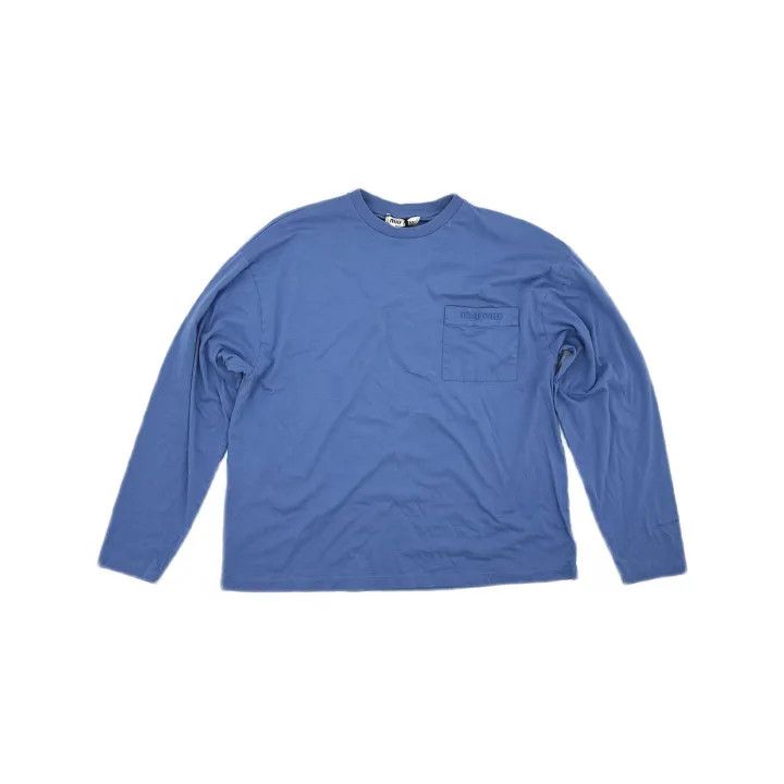 Miu Miu Miu Miu Blue Long Sleeve Sport T-Shirt 0079 Size S / US 4 / IT 40 - 2 Thumbnail