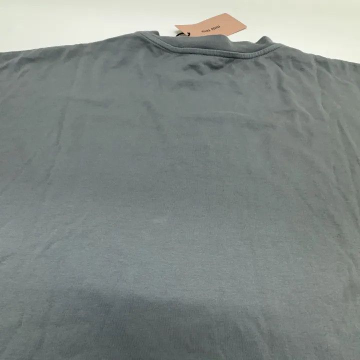 Miu Miu Miu Miu Logo Long Sleeve Casual T-Shirt 0079 Size XS / US 0-2 / IT 36-38 - 13 Thumbnail