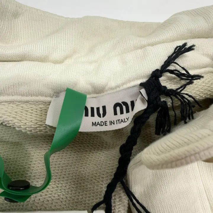 Miu Miu Miu Miu Logo Print Casual Jacket for Women 0079 Size M / US 6-8 / IT 42-44 - 6 Thumbnail