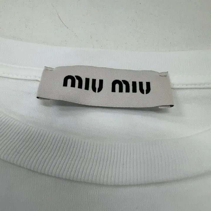 Miu Miu Miu Miu FW24 Color Block Long Sleeve T-Shirt 0079 Size S / US 4 / IT 40 - 15 Thumbnail