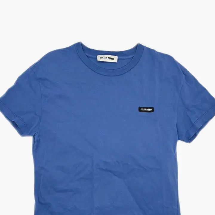 Miu Miu Miu Miu FW24 Color Block Long Sleeve T-Shirt 0079 Size S / US 4 / IT 40 - 10 Thumbnail