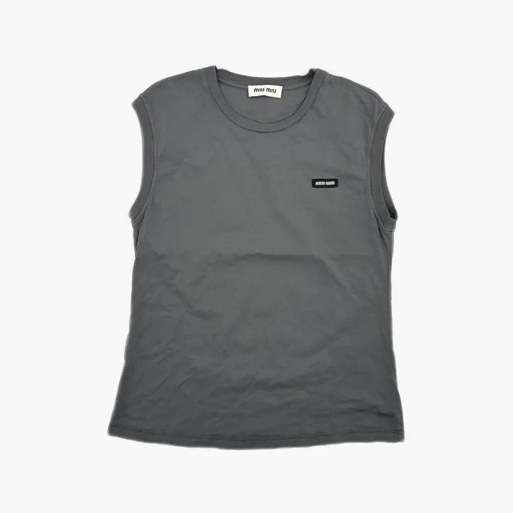 Miu Miu Miu Miu FW24 Color Block Long Sleeve T-Shirt 0079 Size S / US 4 / IT 40 - 8 Thumbnail