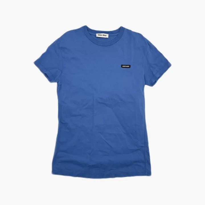 Miu Miu Miu Miu FW24 Color Block Long Sleeve T-Shirt 0079 Size S / US 4 / IT 40 - 9 Thumbnail
