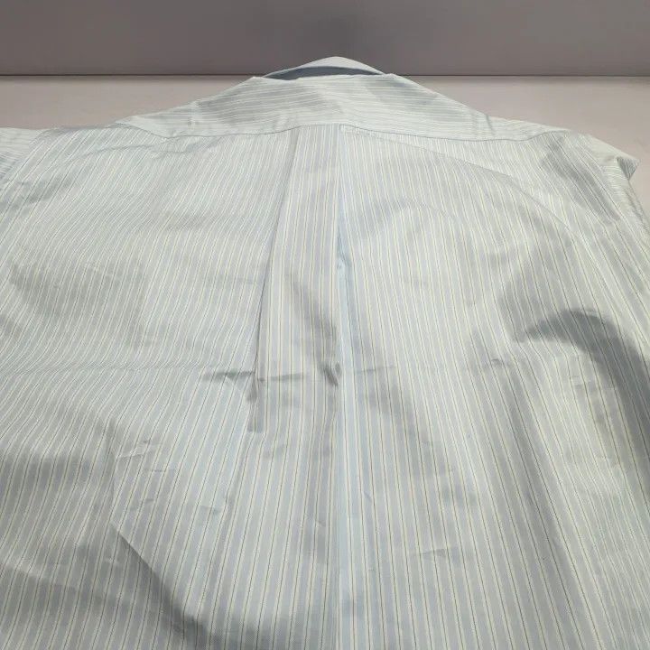 Miu Miu Miu Miu Blue Striped Cropped Long Sleeve Shirt 0079 Size M / US 6-8 / IT 42-44 - 7 Thumbnail