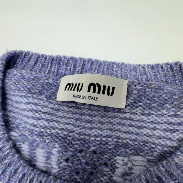 Miu Miu Miu Miu Colorful Logo Printed Casual Dress 0079 Size M / US 6-8 / IT 42-44 - 6 Thumbnail