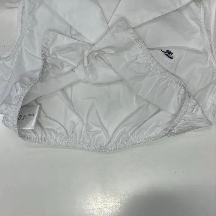 Miu Miu Miu Miu SS24 Logo Pattern Sleeveless Shirt 0079 Size M / US 6-8 / IT 42-44 - 5 Thumbnail