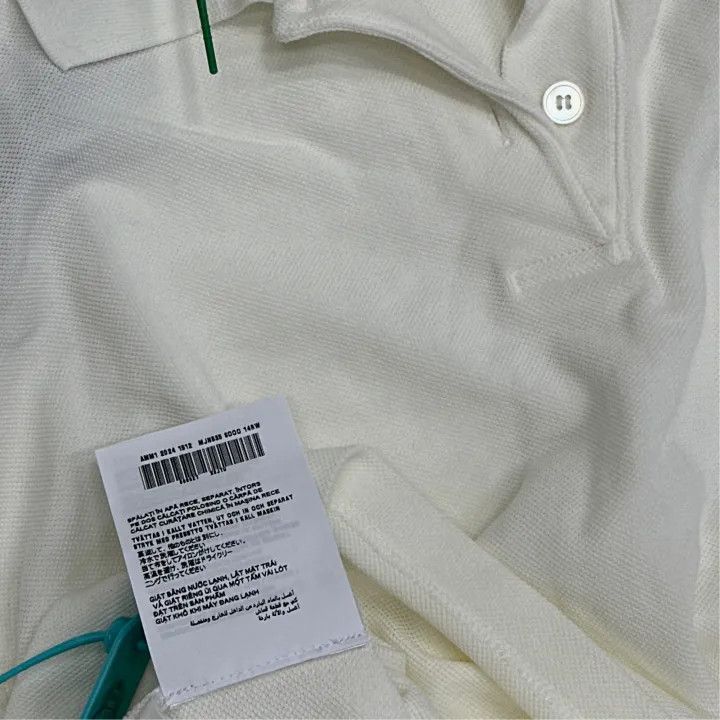 Miu Miu Miu Miu White Logo Embroidered Polo Shirt 0079 Size XS / US 0-2 / IT 36-38 - 4 Thumbnail